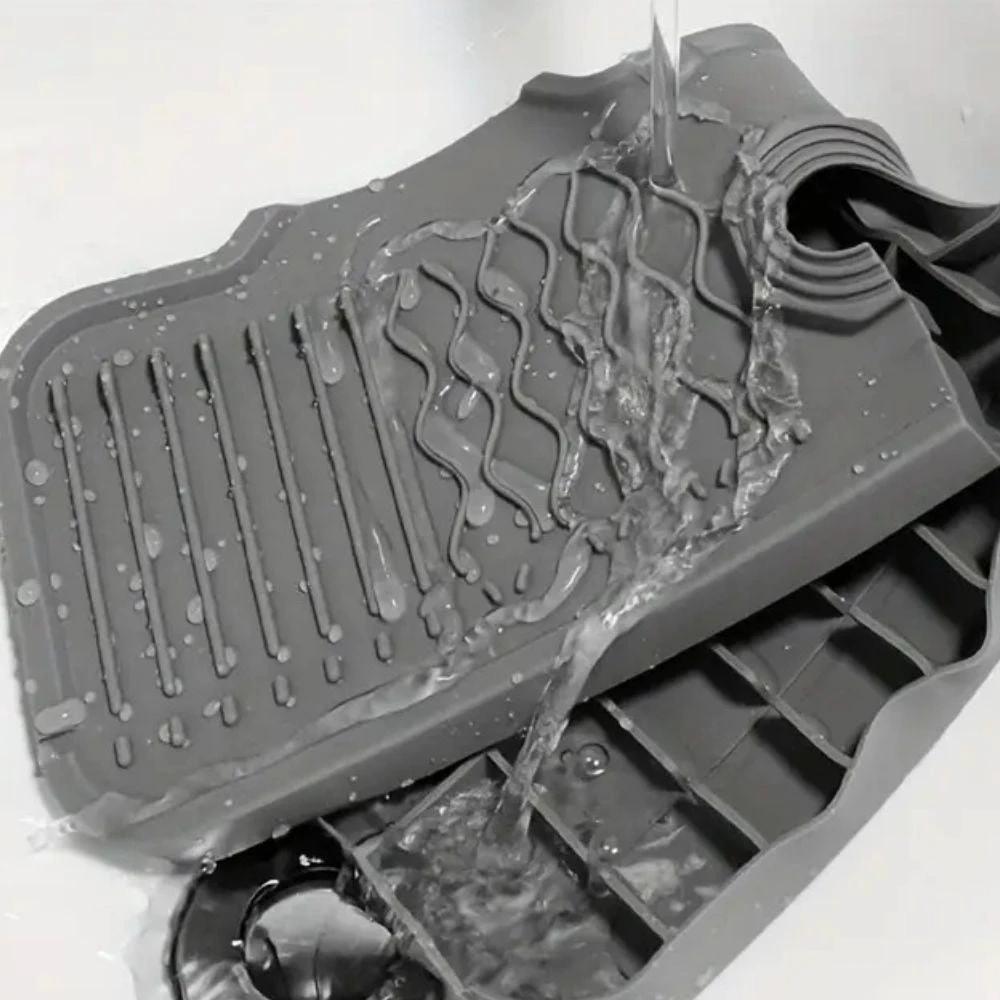 Aqua Slope Rubber Faucet Sink Mat