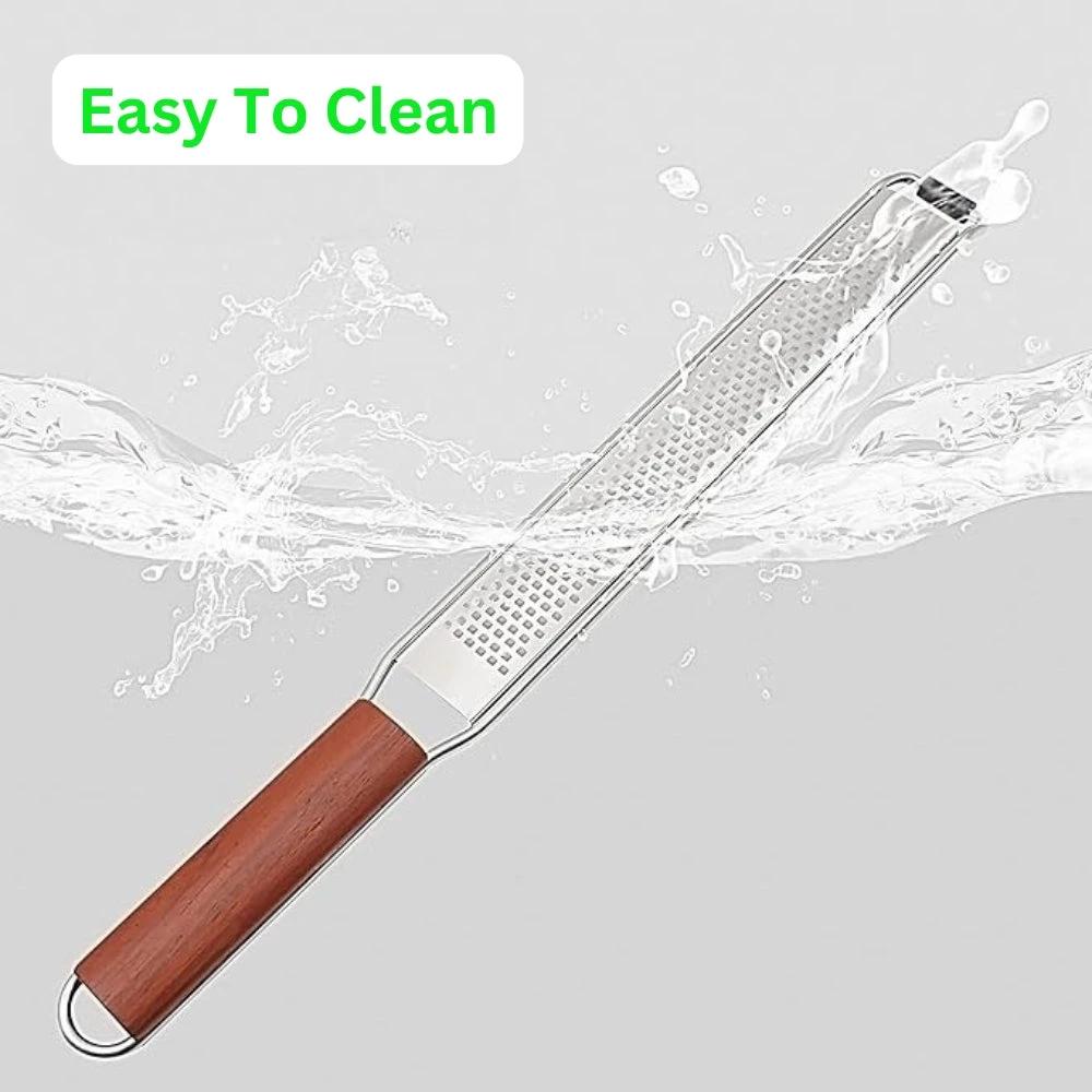 Sleek Multi-Use Long-Handled Grater