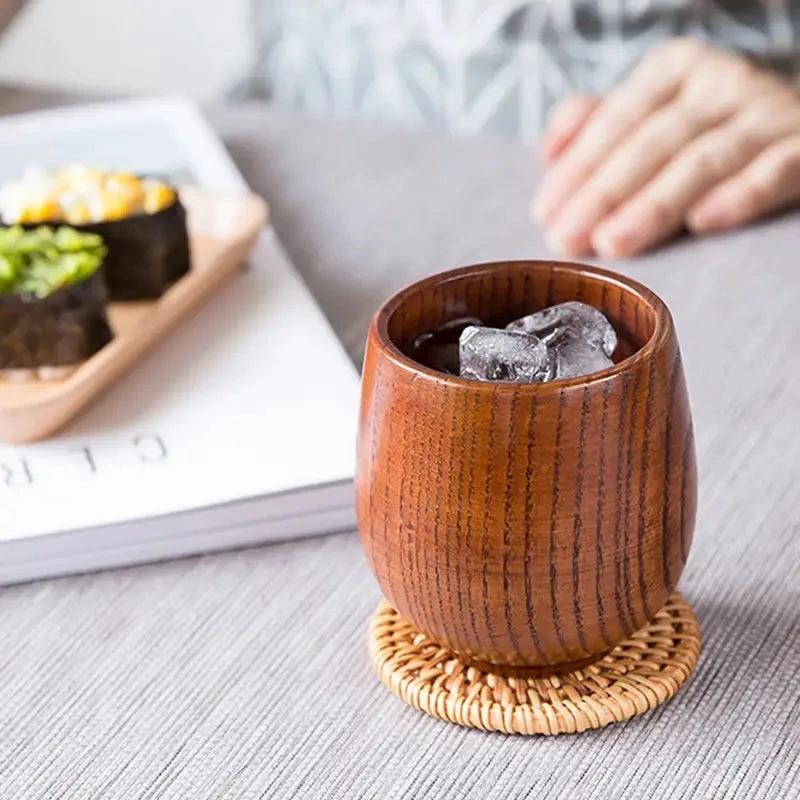 Handcrafted Wooden Tea Cup