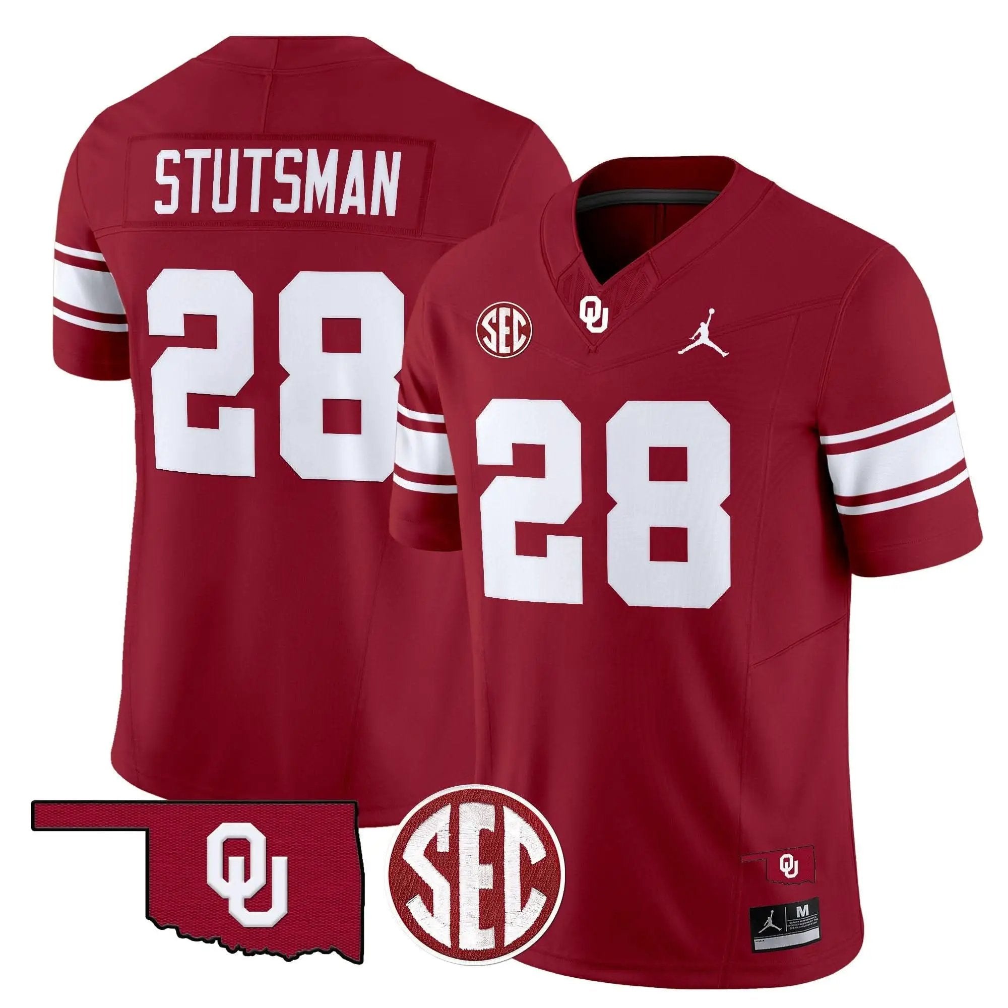 Men Oklahoma Sooners Football Throwback Vapor Limited Jersey
