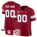 Oklahoma Sooners Football Throwback Vapor Limited Custom Jersey