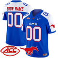 SMU Mustangs 2025 Vapor Limited Custom Jersey - Stitched