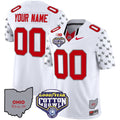 Ohio State Buckeyes Cotton Bowl Patch Vapor Limited Custom Jersey Football