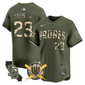 Men Padres Armed Forces Day Vapor Premier Limited Jersey - All Stitched