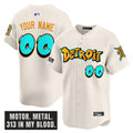 Detroit Tigers 'Graffiti Motor City Edition' Vapor Premier Limited Custom Jersey - All Stitched