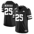 Men Nebraska Cornhuskers Football 2025 "Blackout" Jersey