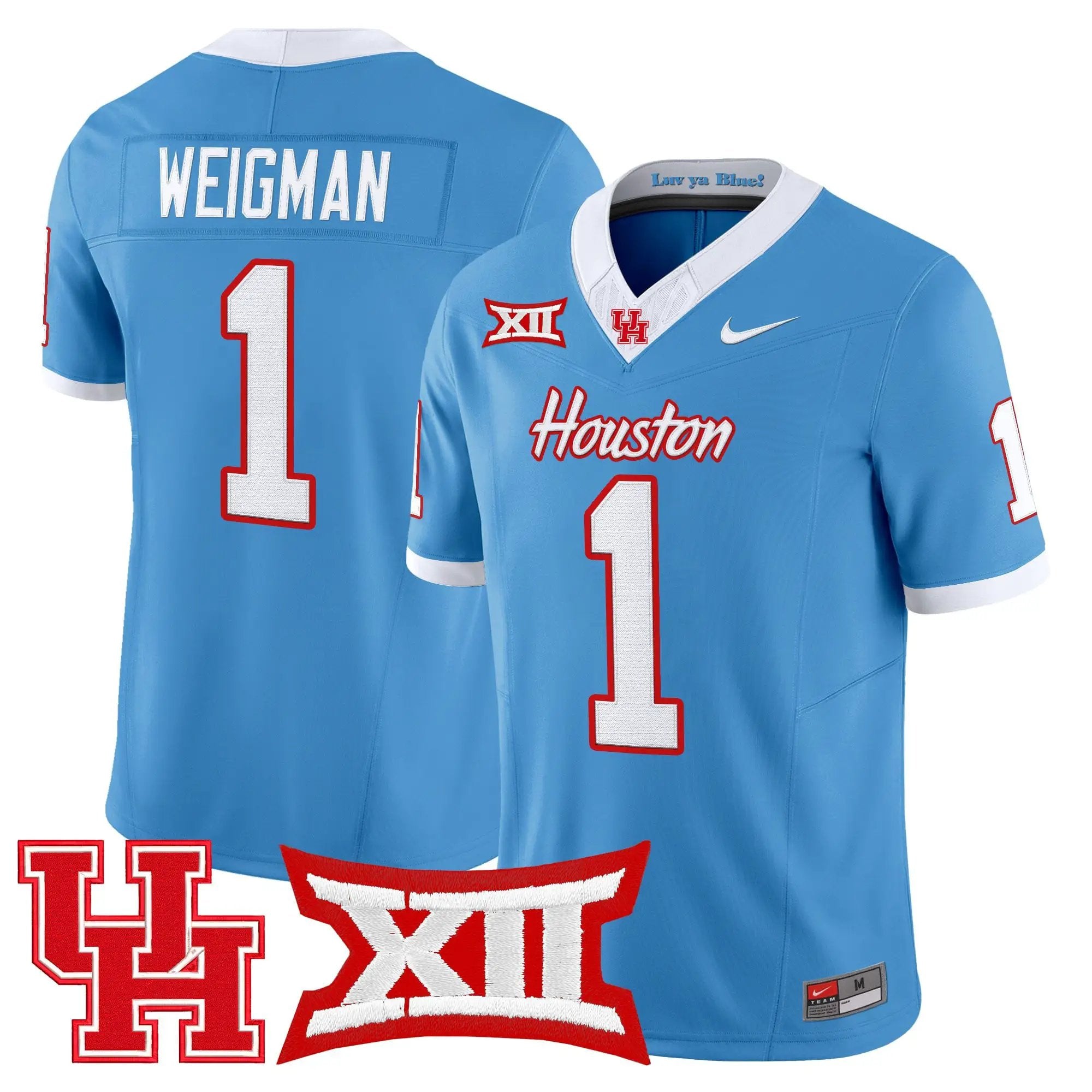 Men Houston Cougars 2026 Vapor Limited Jersey - Stitched