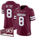 Men Montana Grizzlies Football 2025 Vapor Limited Jersey