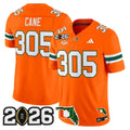 Miami Hurricanes 2026 CFP Final & Florida Patch Vapor Limited Jersey - All Stitched
