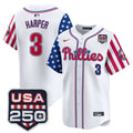Men's Philadelphia Phillies America250 Edition Vapor Premier Limited Jersey - All Stitched