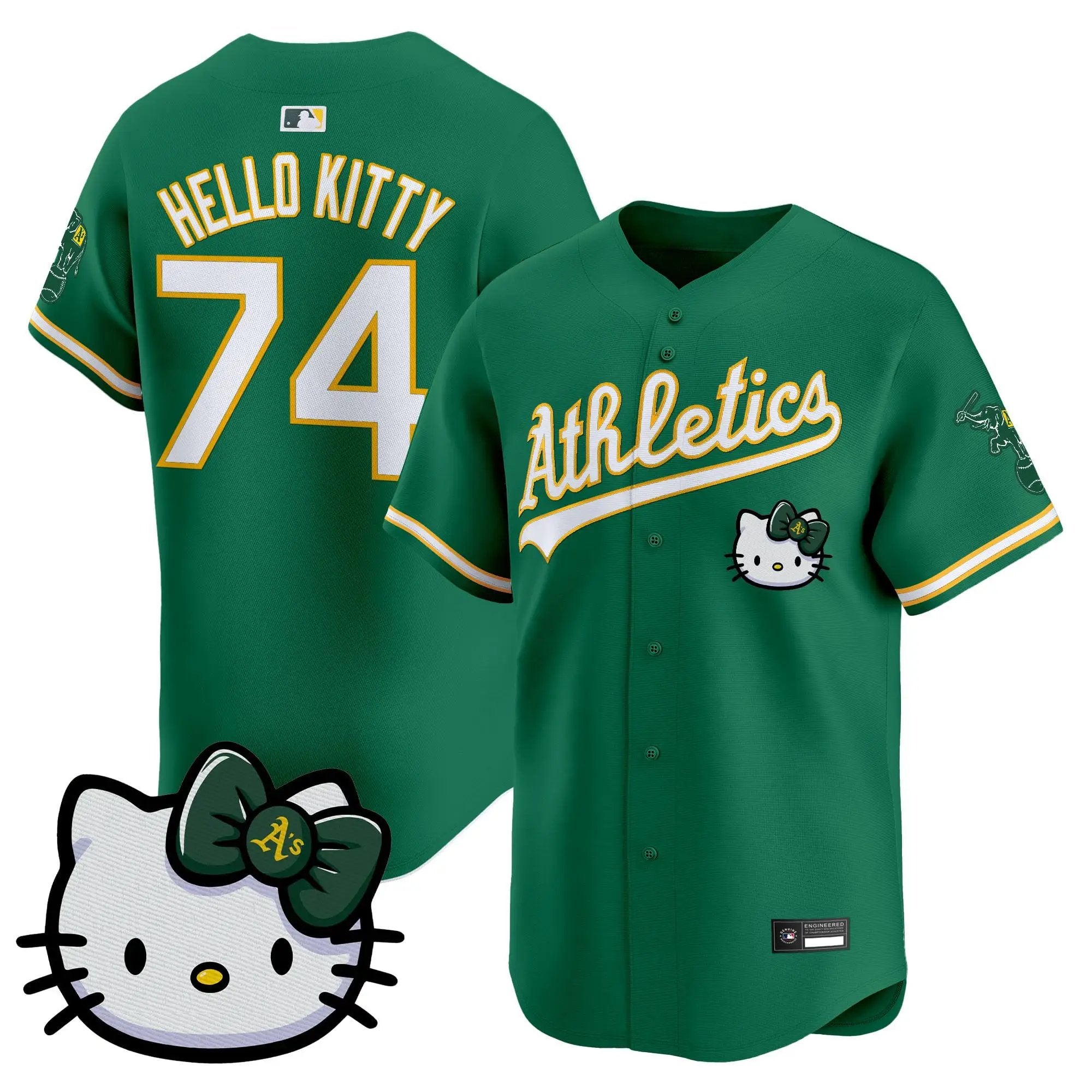 Men Oakland Athletics Meow KT Vapor Premier Limited Jersey – All Stitched