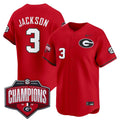 Men University of Georgia Baseball Southeastern Confernce Champions 2026 Vapor Premier Limited Jersey - All Stitched