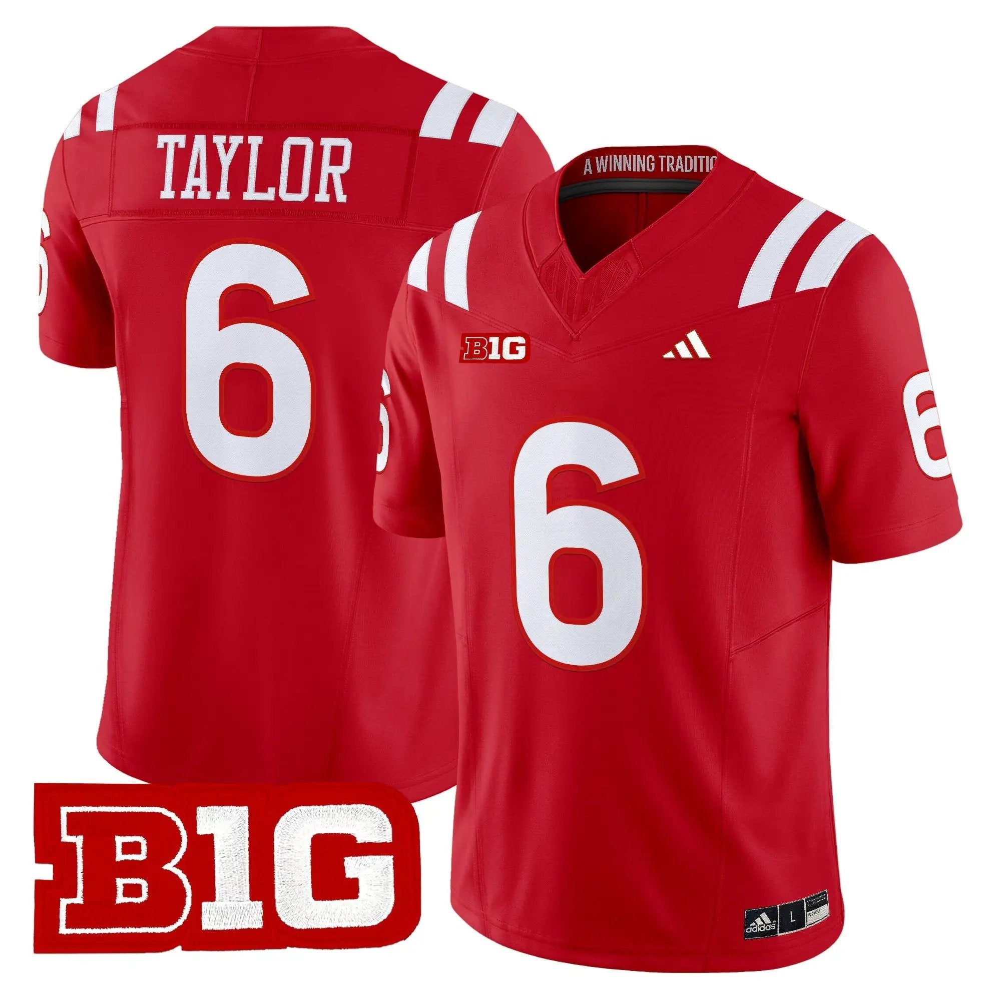 Men Nebraska Cornhuskers 2026 Vapor Limited Jersey - Stitched