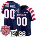 Indiana Hoosiers "America 250 Edition" Vapor Limited Custom Jersey - Stitched