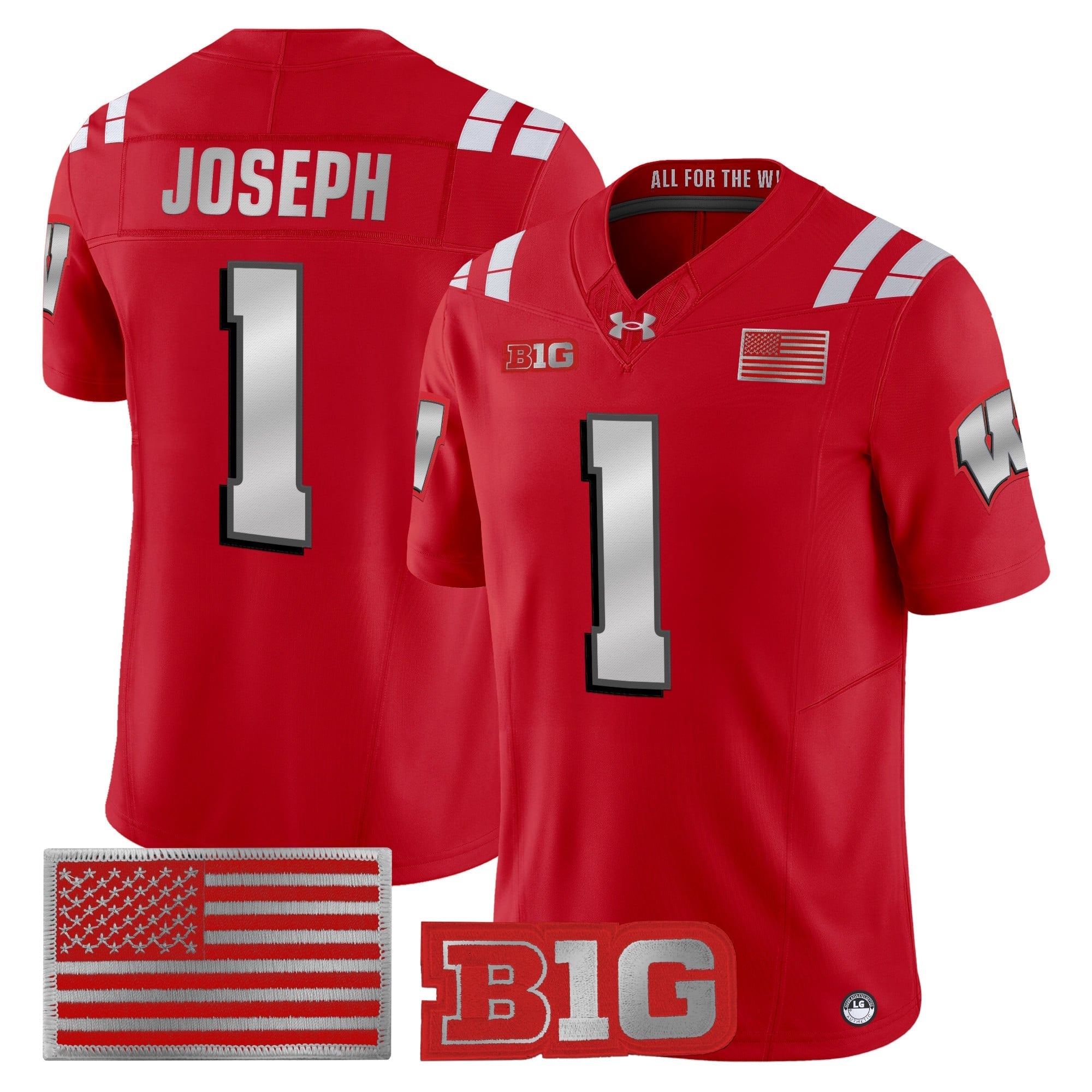 Men Wisconsin Badgers 2026 Lambeau Vapor Limited Jersey - All Stitched