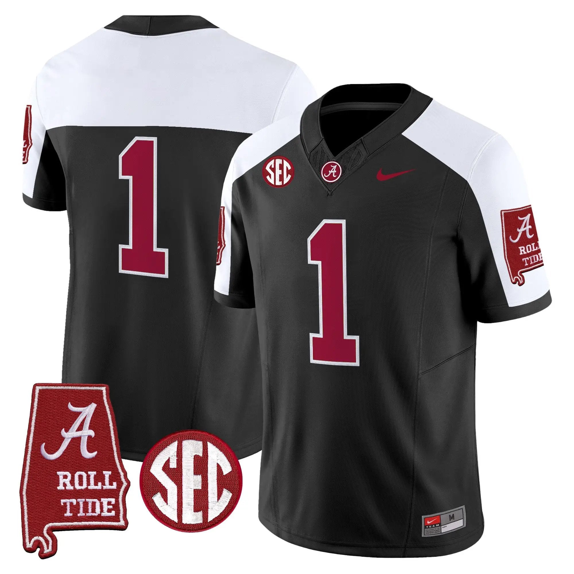 BAMA 2026 Vapor Limited Jersey - Alabama Map - Stitched