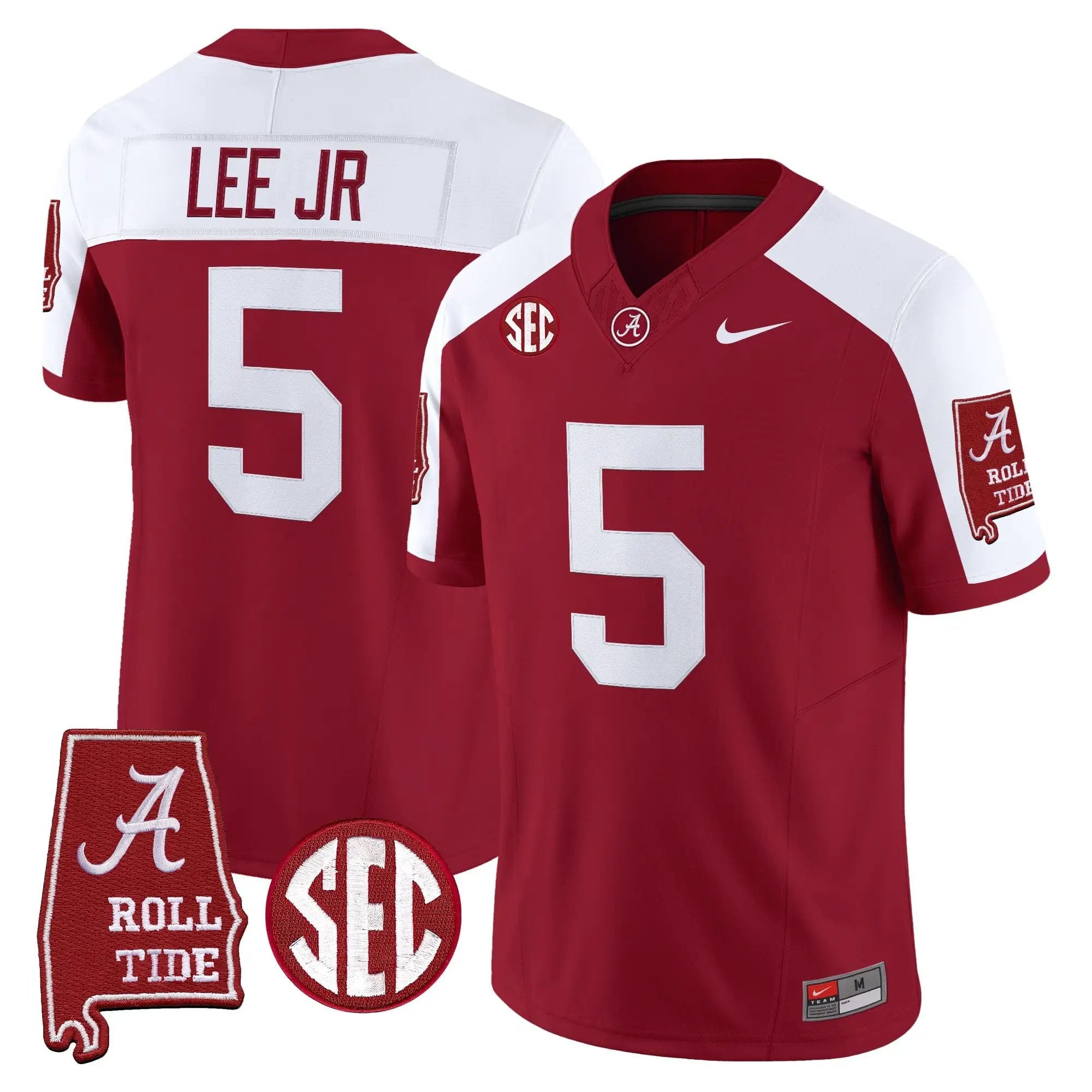 BAMA 2026 Vapor Limited Jersey - Alabama Map - Stitched