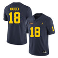#18 Jesse Madden College Men’s Michigan Wolverines Football Jersey Stitched