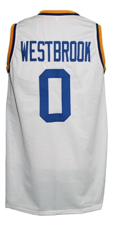 Russel Westbrook Jersey #0 Ucla College Basketball New Sewn White