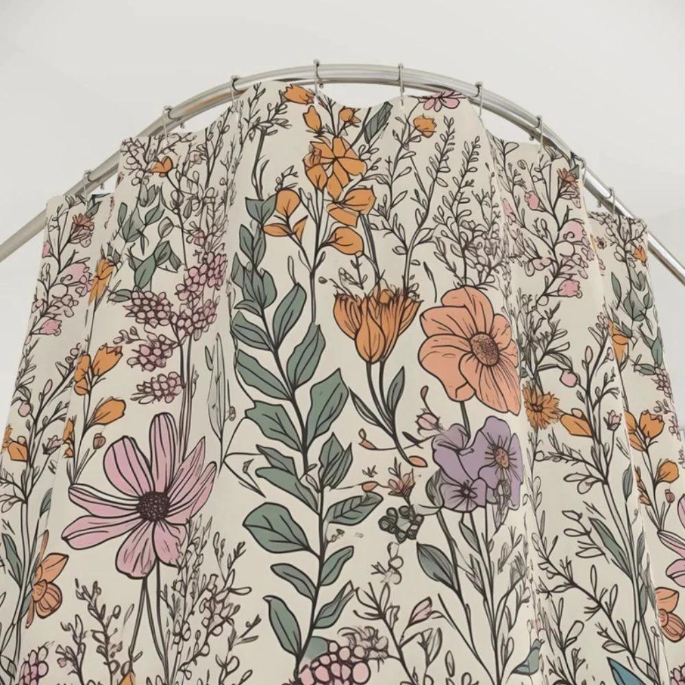 Flourish Bloom Shower Curtain
