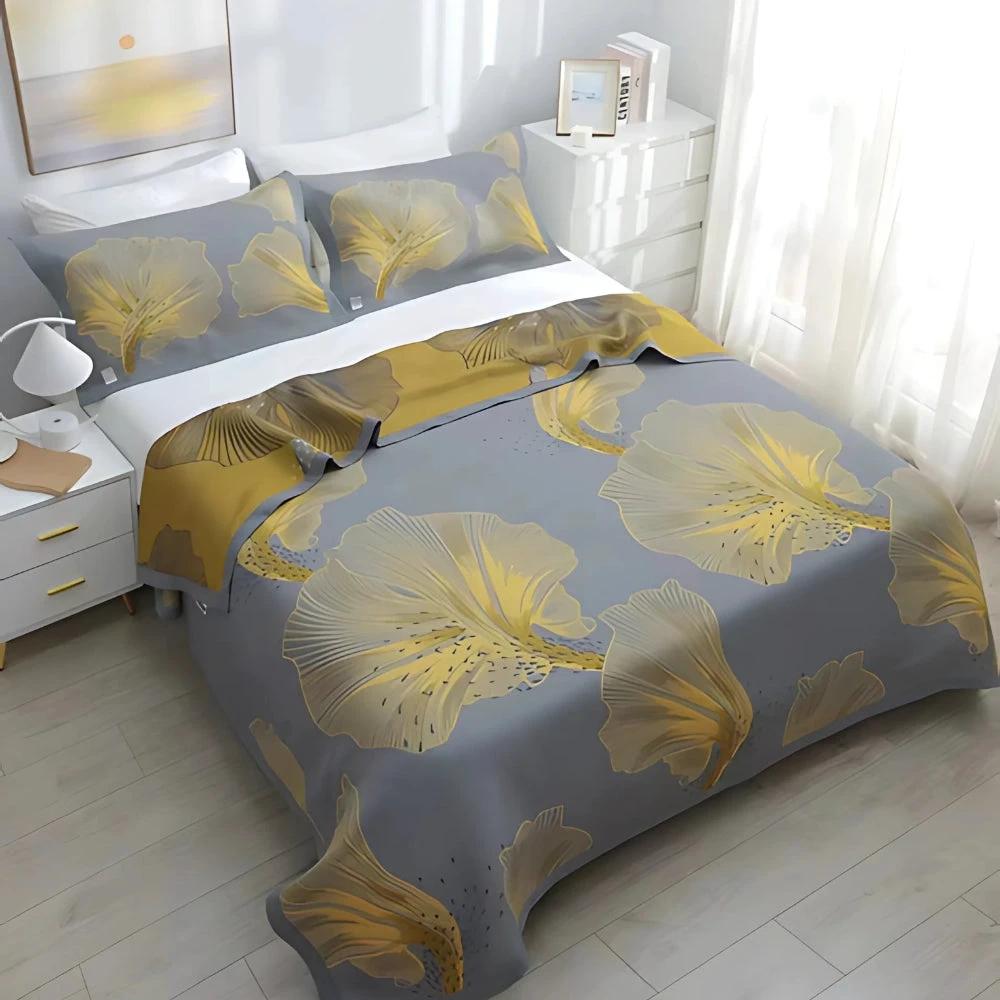 Zantedeschia Flower Reversible Cotton Blanket