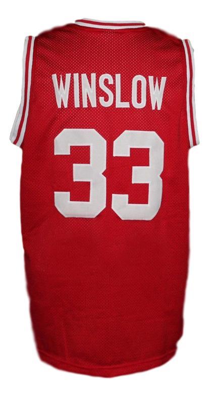 Eddie Winslow Jersey #33 Vanderbilt Family Matters Basketball Red