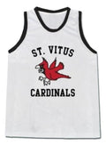Mickey Jersey #9 St Vitus Basketball Diaries Mark Wahlberg Sewn White
