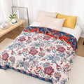 Retro Botanica Bliss Cotton Blanket