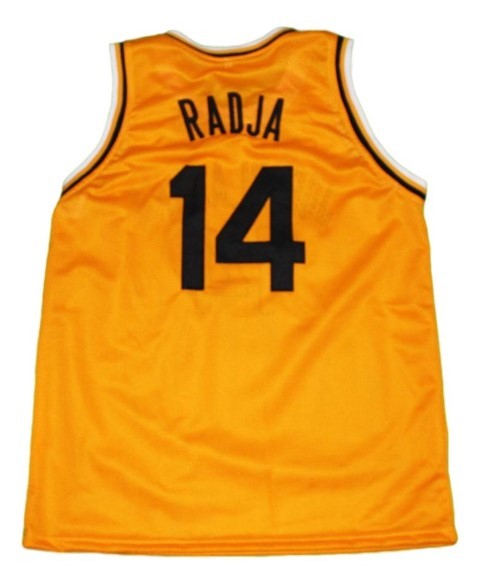 Dino Radja Jersey #14 Jugoplastika Yugoslavia Basketball Yellow