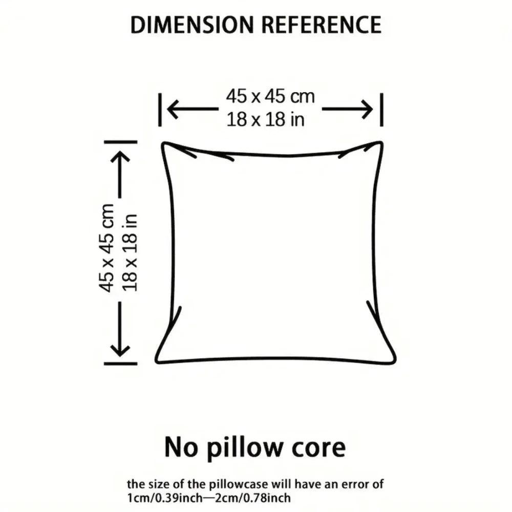 Marble Inspired Plush Cushion Cover
