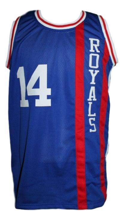 Oscar Robertson Jersey #14 Cincinnati Royals Basketball Blue
