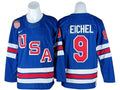 2026 Winter Olympics Team USA #9 Jack Eichel Blue Hockey Jersey Stitched