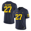 #27 Tyler McLaurin College Men’s Michigan Wolverines Football Jersey Stitched