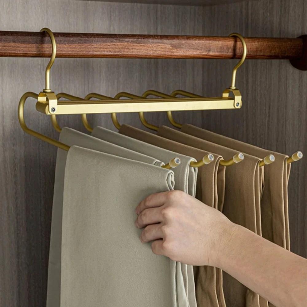Regal Gold Space-Saving Trouser Hanger