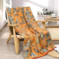 Hibiscus Reversible Bath Towel