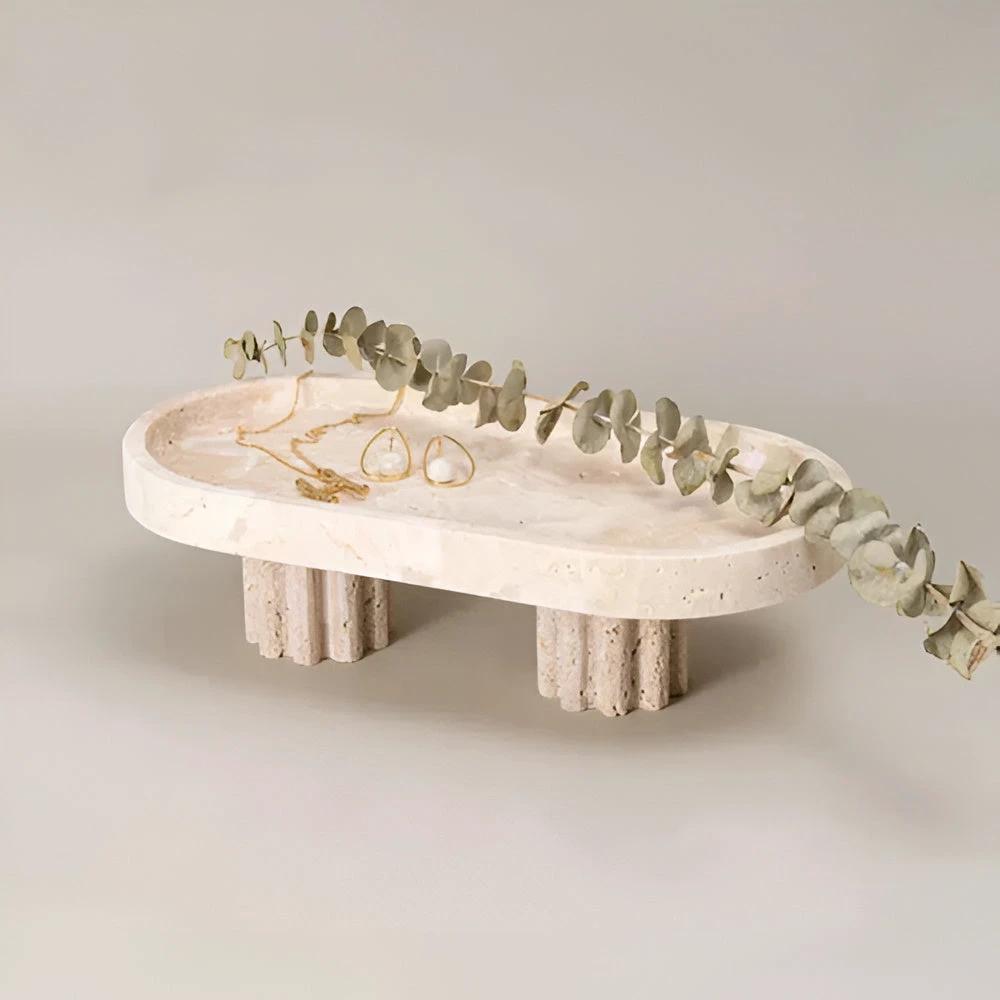 Pietra Natural Travertine Tray