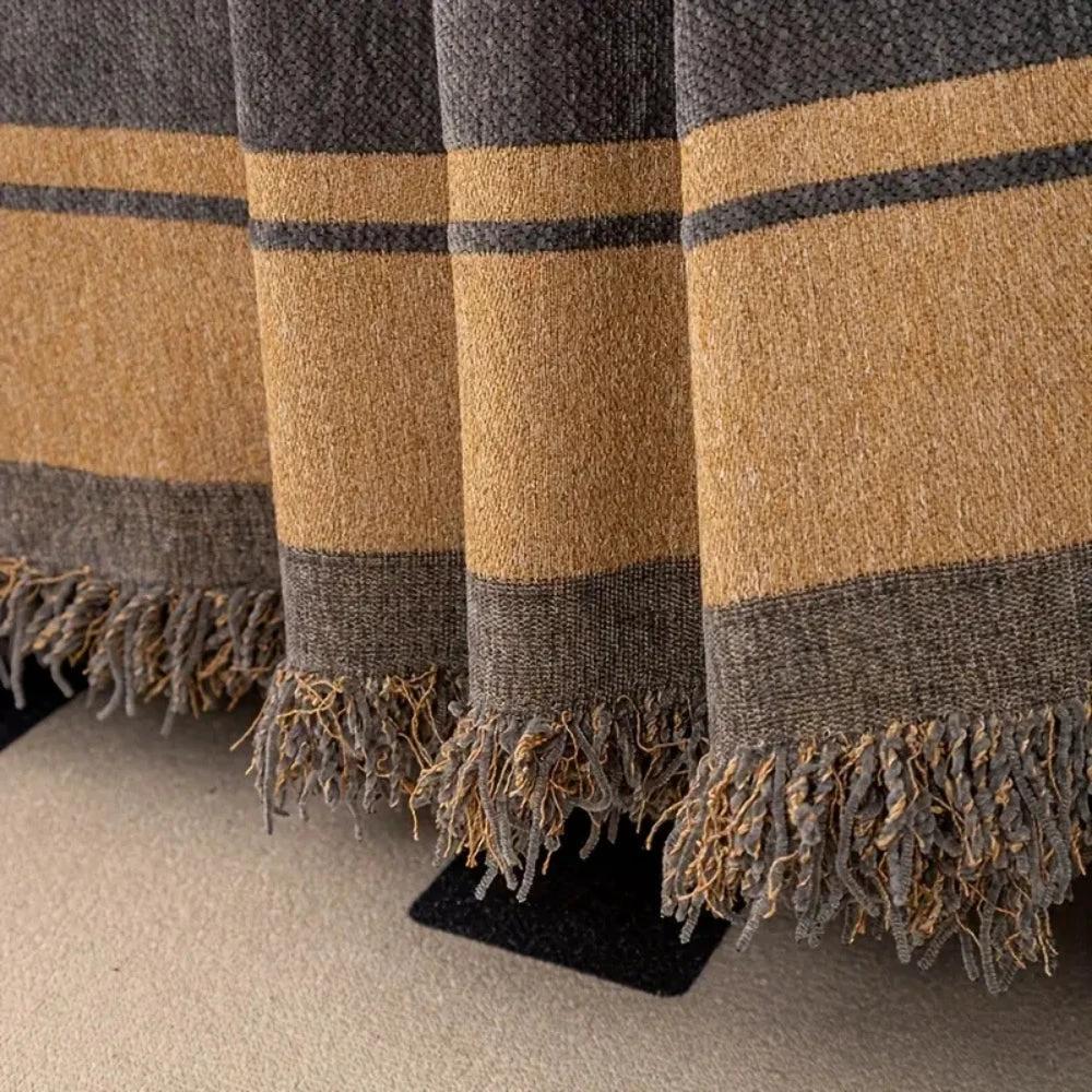 Safari Tiger Chenille Sofa Cover