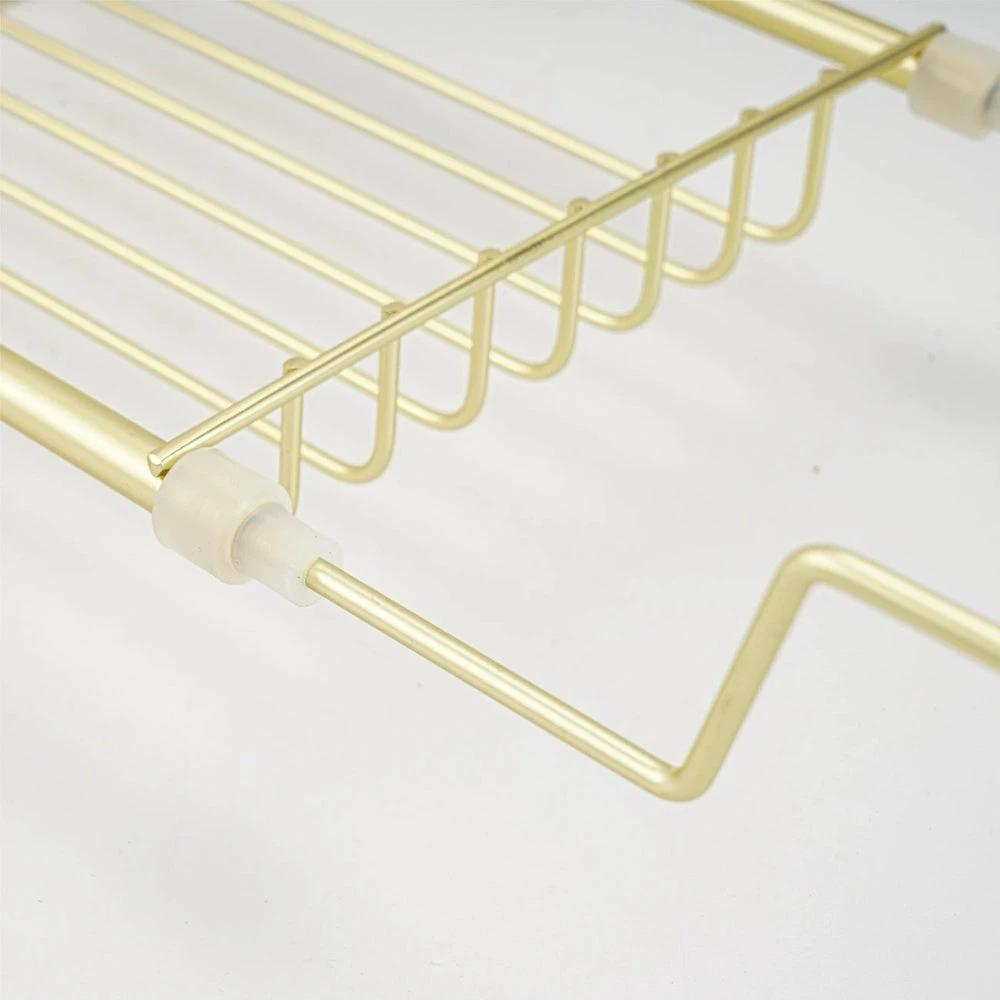 Adjustable Stainless Steel Bathtub Caddy Tray