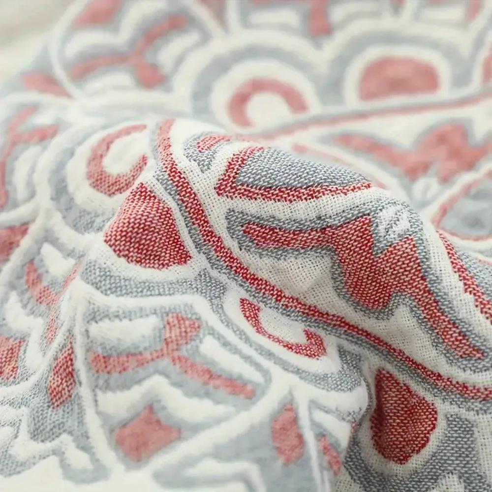 Lunara Floral Cotton Comfort Blanket