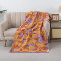 Sunset Bloom Cotton Gauze Bath Towel