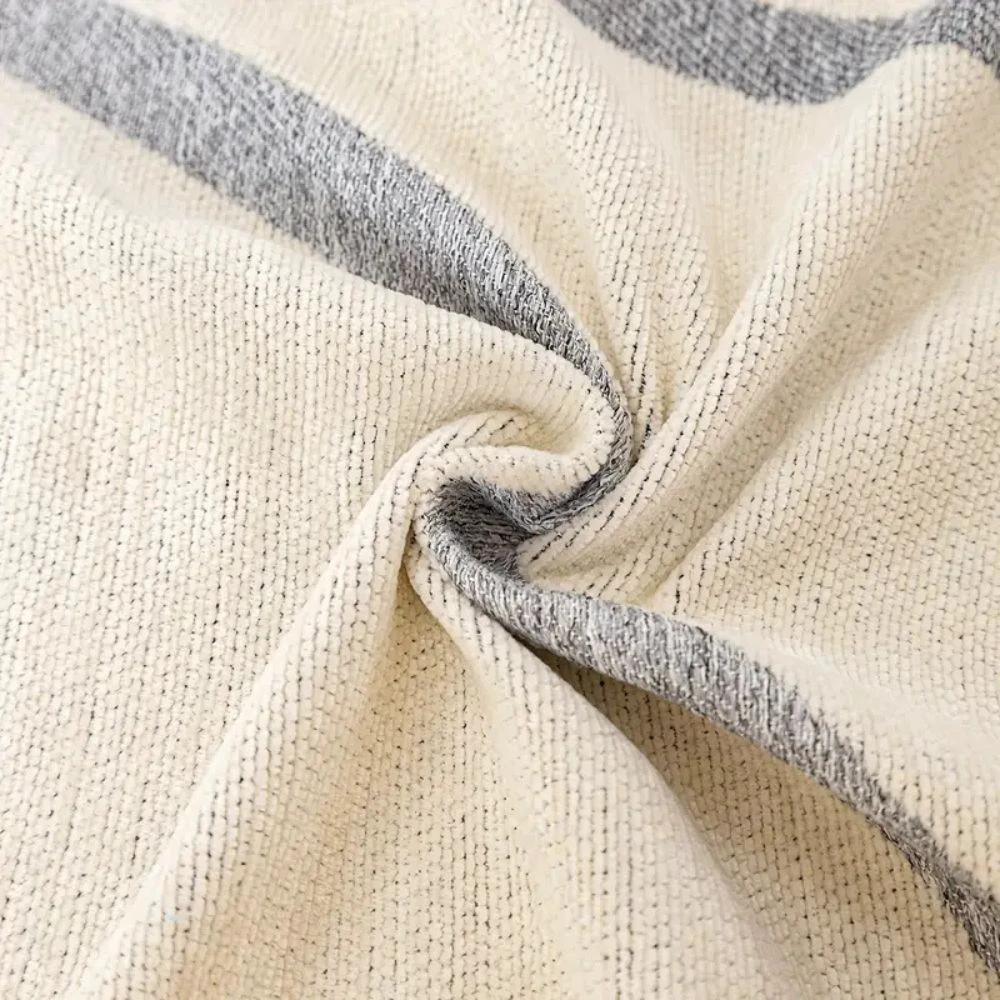 Wave Lines Chenille Sofa Covers