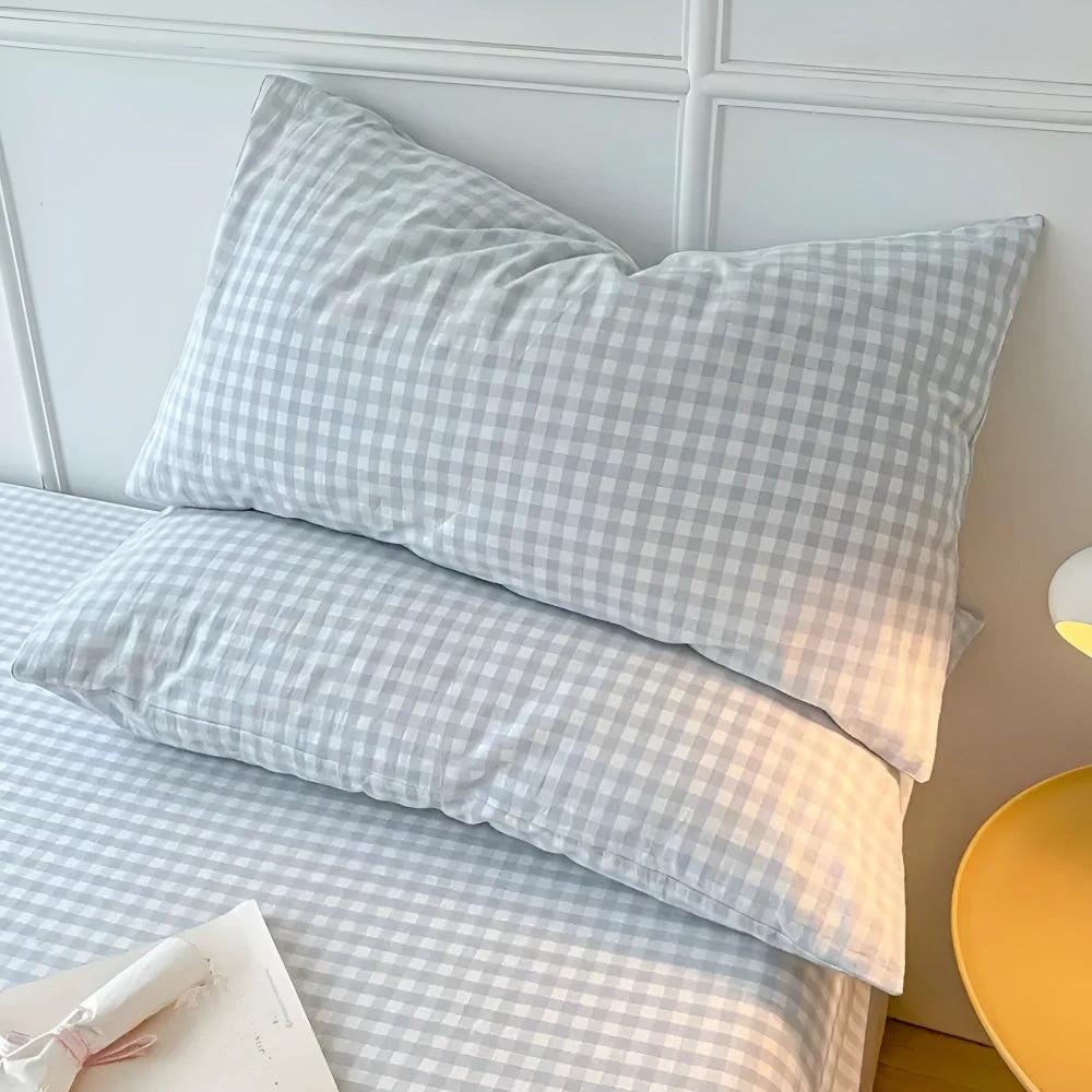 Soft Plaid Checkered Pillowcases