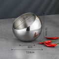 Modern Arc Steel Fruit Bowl