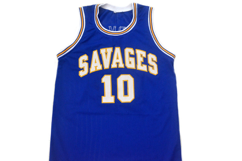 Dennis Rodman Jersey #10 Oklahoma Savages Basketball Blue
