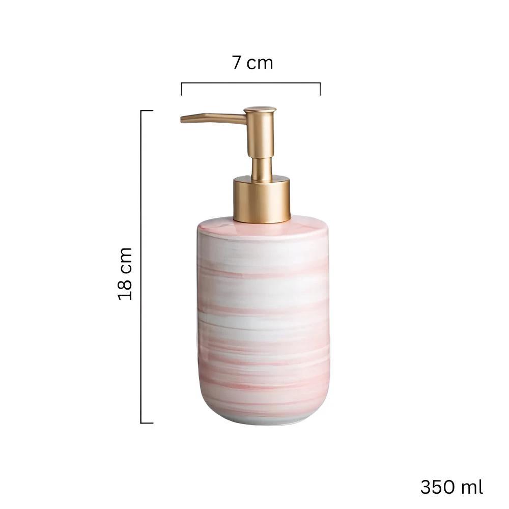 Marble Ceramic Soap Dispenser
