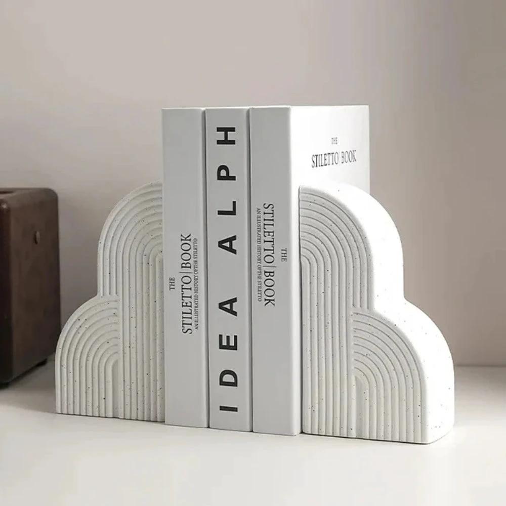 Persephone Cloud-Shaped Ceramic Bookends