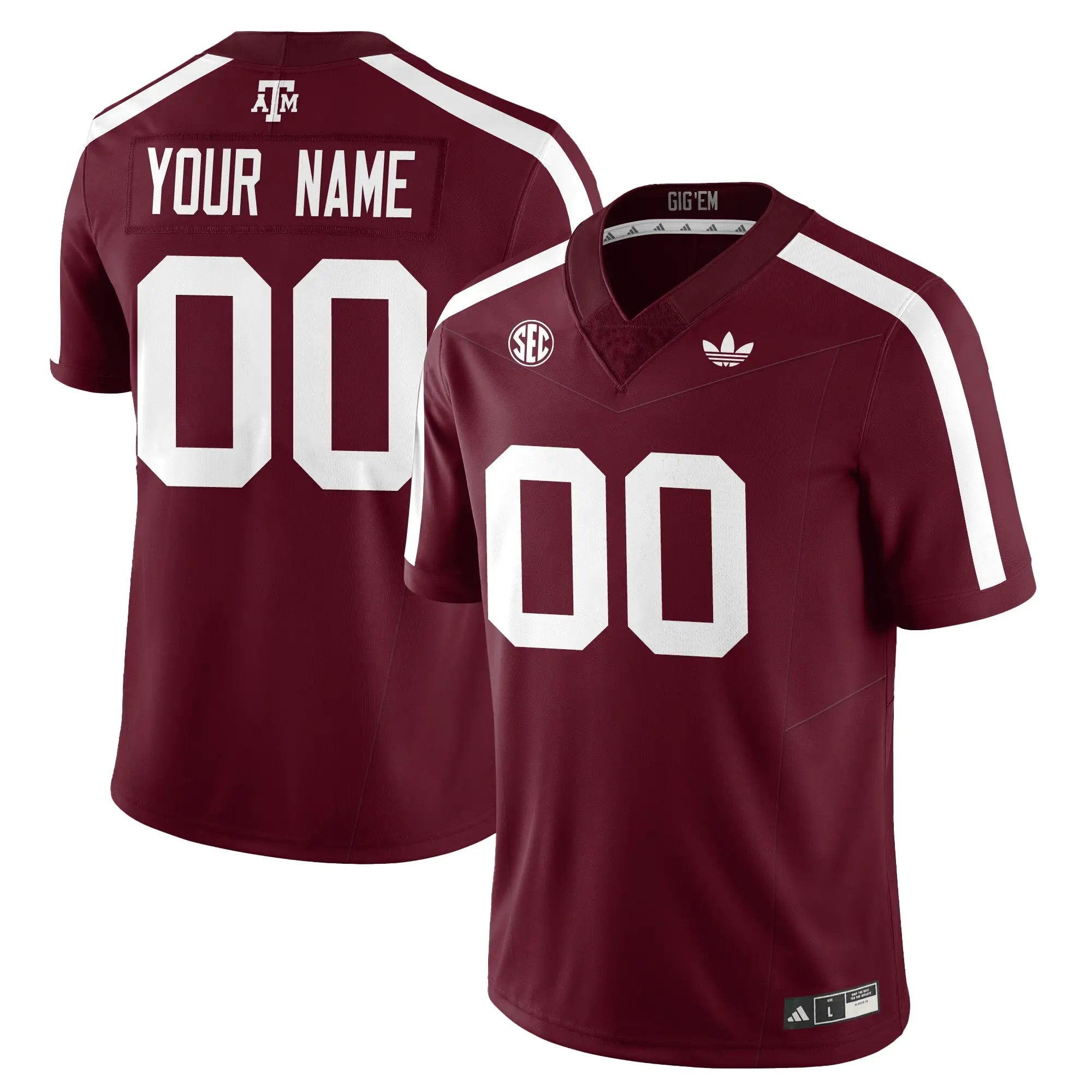 Aggies Football 1975 Throwback Custom Jersey
