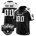 Indiana Hoosiers Gothic Vapor Limited Football Custom Jersey - Big 10 Champions