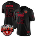 Men Indiana Hoosiers Stranger Things Vapor Limited Football Jersey - Big 10 Champions
