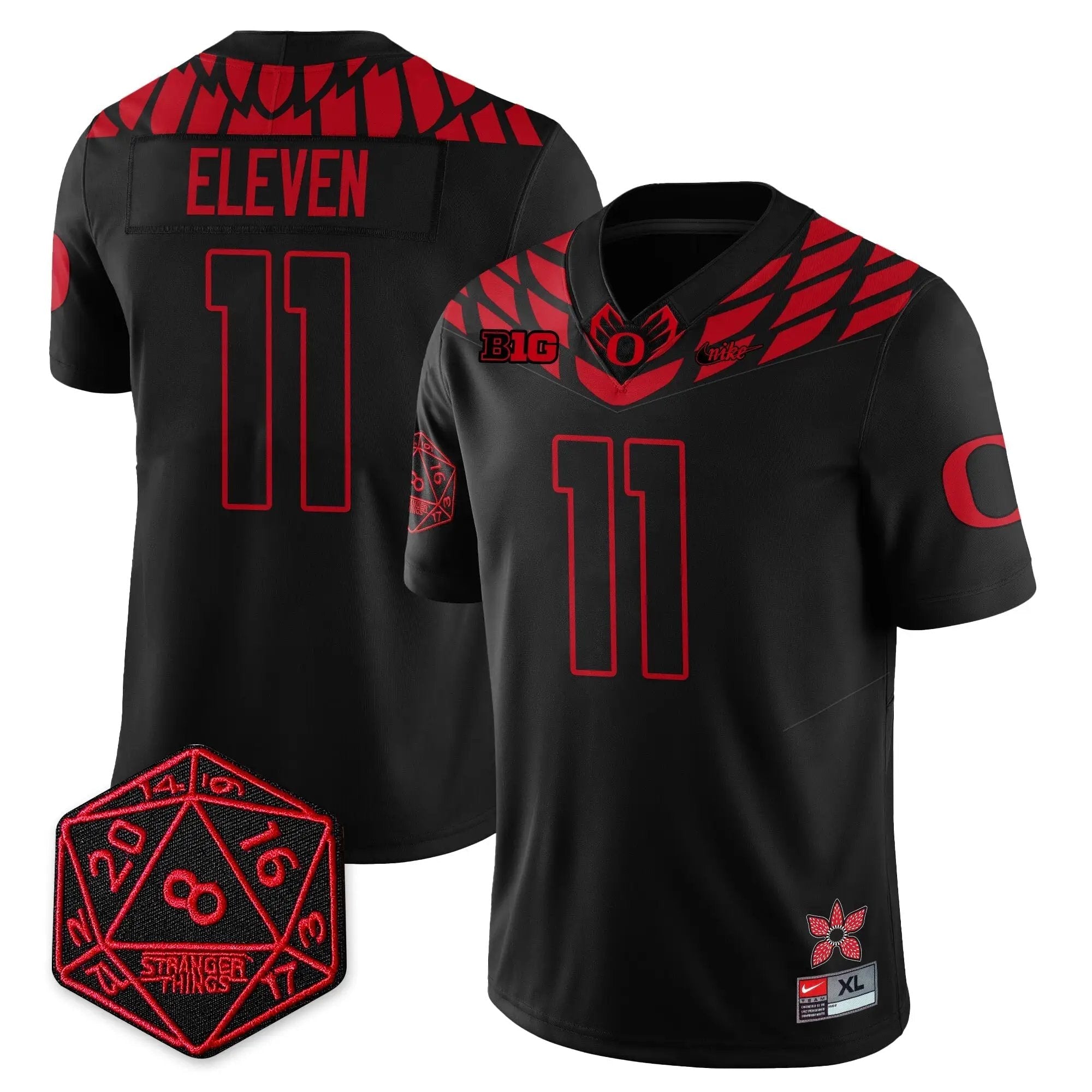 Men ORE "Shoe Duck"  Stranger Things Football Vapor Limited Jersey